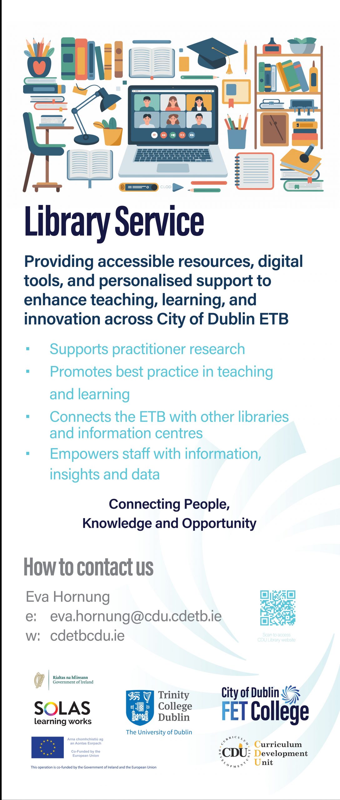 CDU library banner